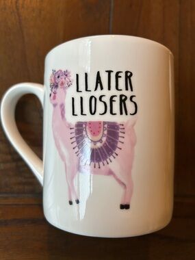 hazel & co. LLATER LLOSERS Llama Mug